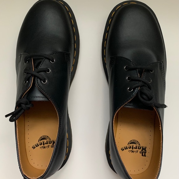 Dr. Martens 1461 3-Eye Gibson Flat Shoes - Picture 7 of 10